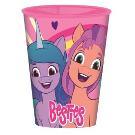Én kicsi pónim Movie Core műanyag pohár 260 ml