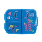 Disney Lilo és Stitch Just több rekeszes uzsonnás doboz, szendvicsdoboz