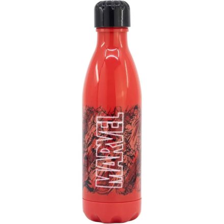 Marvel Red műanyag kulacs csavaros kupakkal 660 ml