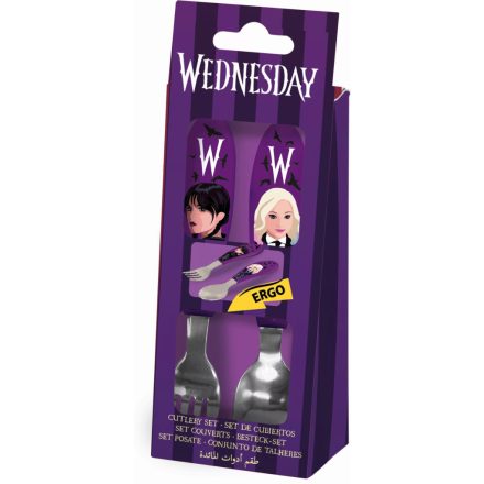 Wednesday Enid fém ergo evőeszköz készlet - 2 darabos