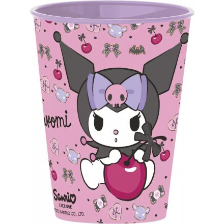 Hello Kitty Kuromi műanyag pohár 260 ml