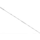 Victoria Fehér köves ezüst színű karkötő