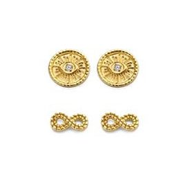 Victoria Arany színű fülbevaló szett