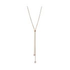 Victoria Rose gold színű rózsaszín köves nyaklánc