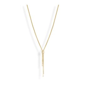 Victoria Arany színű fehér köves nyaklánc