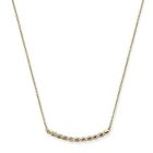 Victoria Arany színű fehér köves nyaklánc