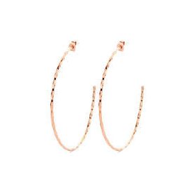 Victoria Rose gold színű karika fülbevaló