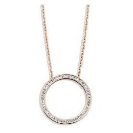 Victoria Rose gold színű fehér köves nyaklánc