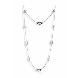 Victoria Ezüst színű köves nyaklánc