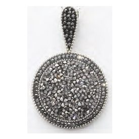 Victoria Ezüst színű köves medál