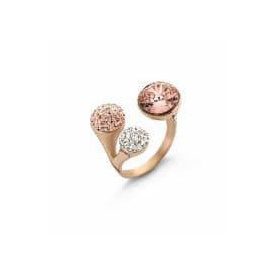 Victoria Rose gold színű színes köves gyűrű