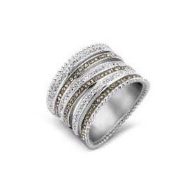 Victoria Ezüst színű köves gyűrű