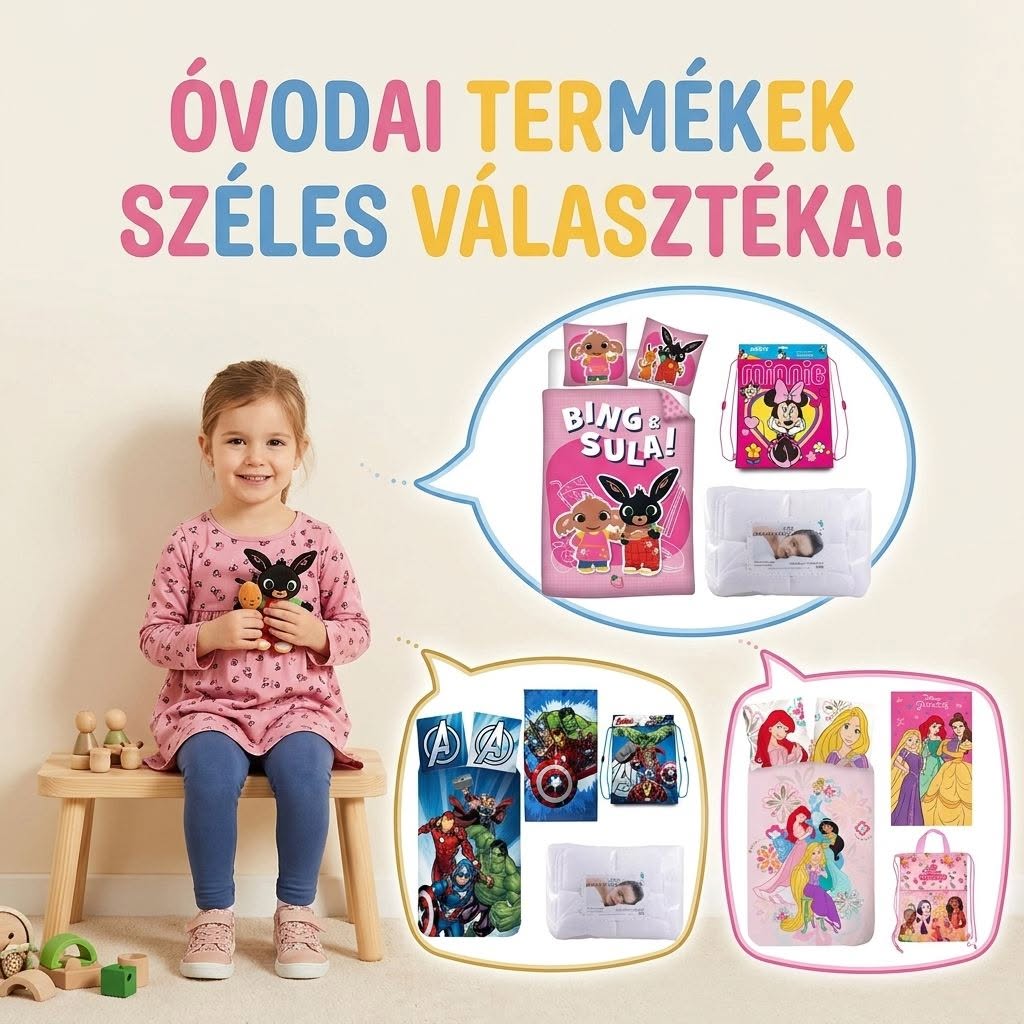 Minden, amire egy óvodásnak szüksége lehet – fedezd fel az Olívia ovis termékkínálatát!
